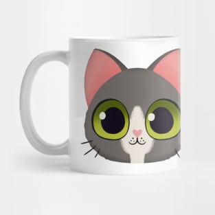 Cute Grey Kitten Mug